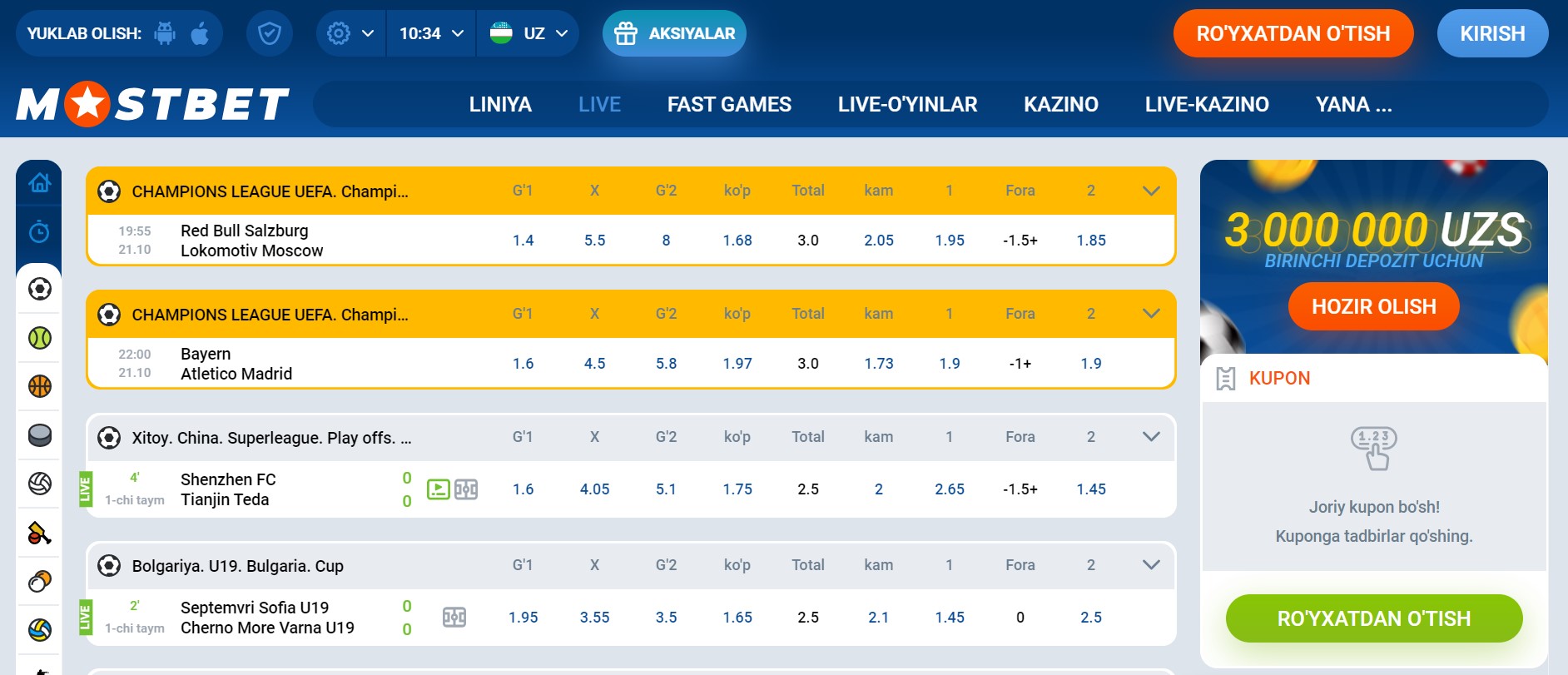 50 Questions Answered About mostbet-uz